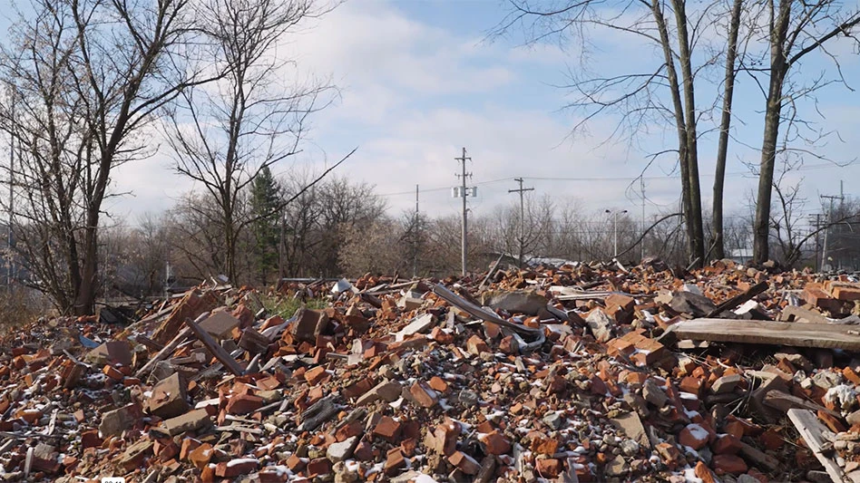 An image from the site taken from an Ohio EPA video