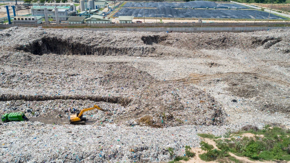 Image of a landfill