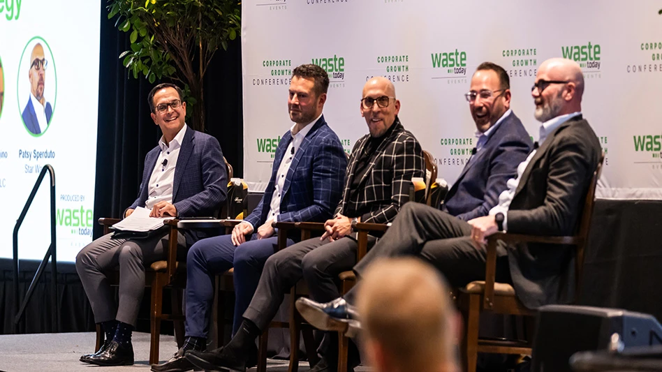 Corporate Growth Conference 2025 building sales panel.