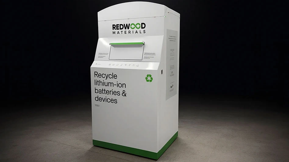 Redwood Battery Bin