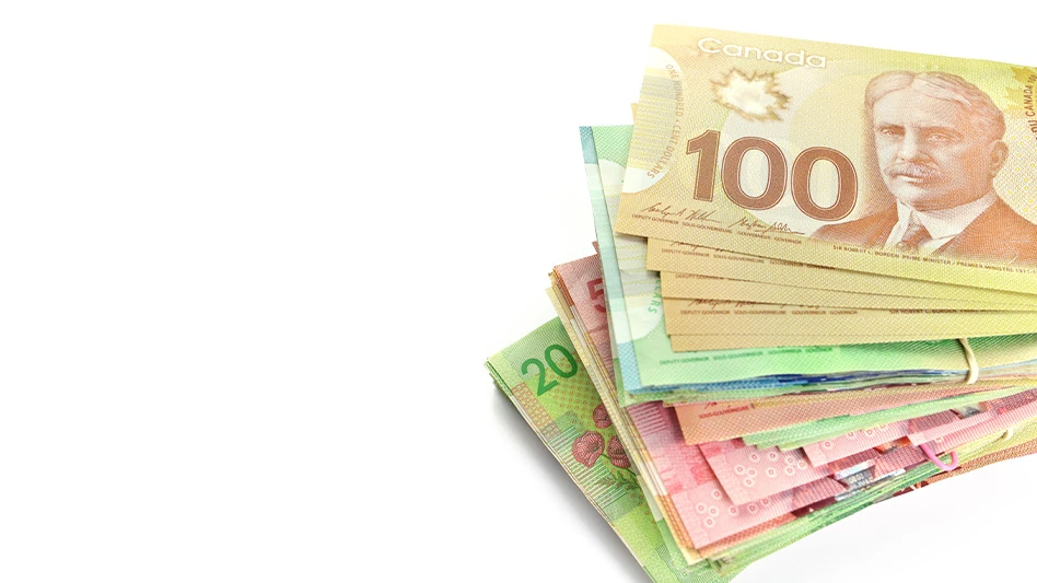 Canadian money.