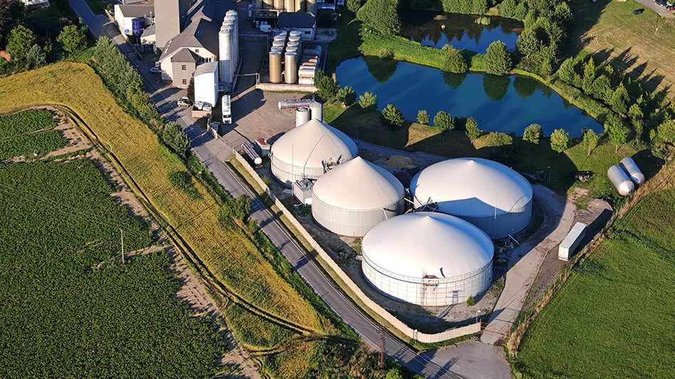 Biogas capture facility