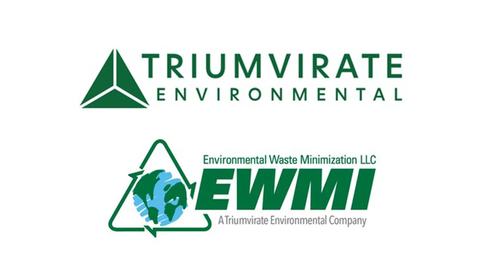 triumvirate environmental logo, emwi logo