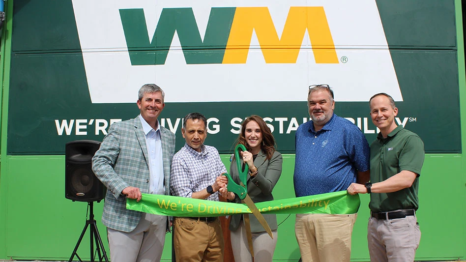 WM celebrates the opening of its Orange Recycling Facility in Southern California.