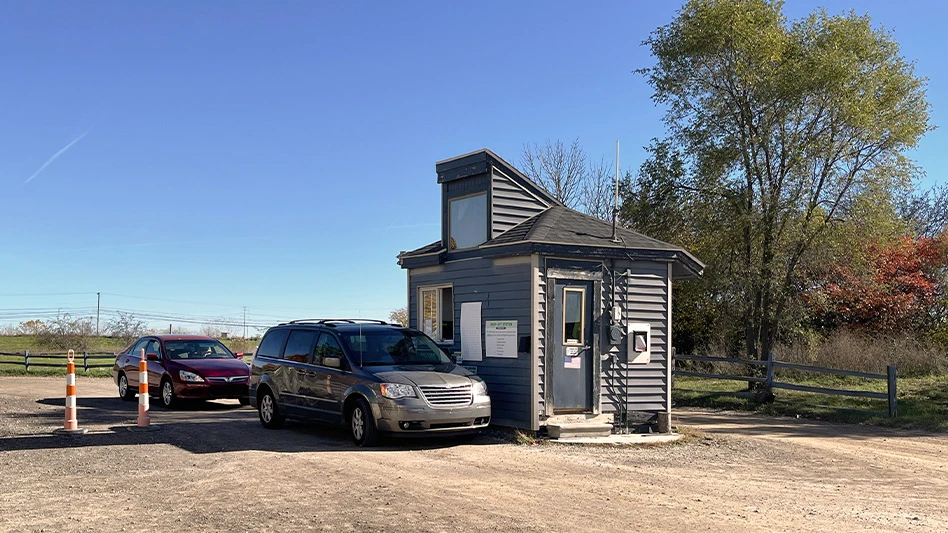 Recycle Ann Arbor drop-off station.